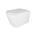 Унітаз підвісний Qtap Crow безобідковий з сідінням Soft-close QT05335171W Унітаз підвісний Qtap Crow безобідковий з сідінням Soft-close QT05335171W