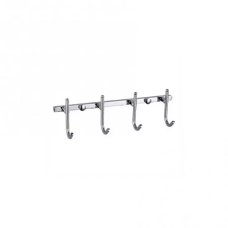 Вішалка GAPPO G201-4 на 4 гачки 235 мм, хром
