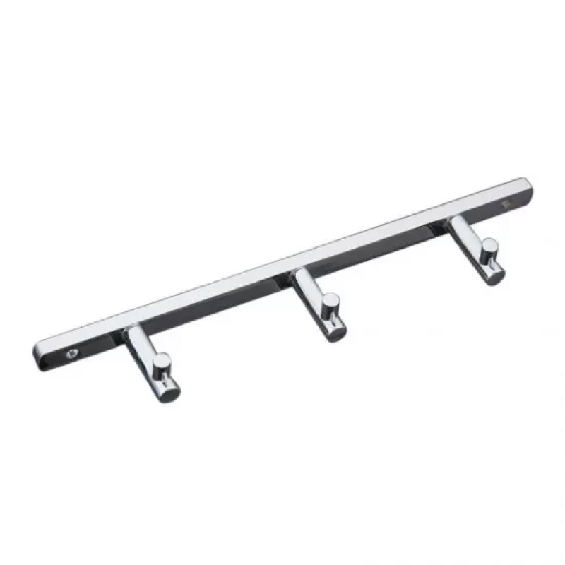 Вішалка GAPPO G202-3 з трьома гачками для рушників, 200 мм, хром Вішалка GAPPO G202-3 з трьома гачками для рушників, 200 мм, хром